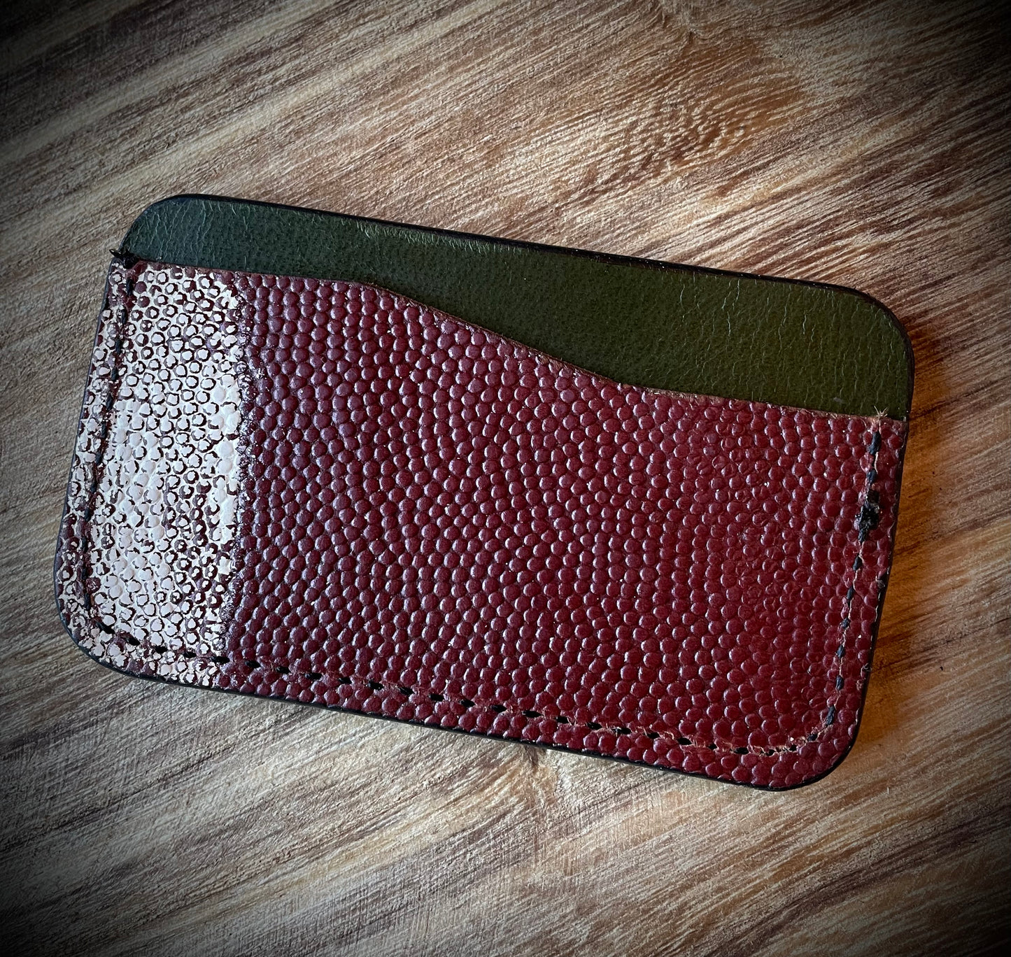 The Rudy-green leather