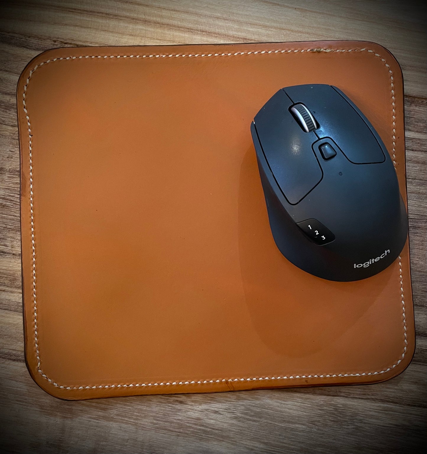 The Mouse Pad-blue/brown REVERSIBLE